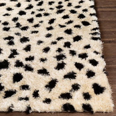 Avery Rug - Black/Ivory 3 Avery Rug - Black/Ivory