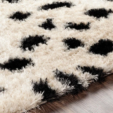 Avery Rug - Black/Ivory 7 Avery Rug - Black/Ivory - Image 5