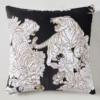 Senshi Tiger Pillow 22" - Black -Home Decor Shop webimage 040175249
