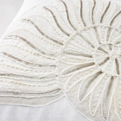 Artisanal Shell Pillow 20" - Pearl -Home Decor Shop webimage 040175847 DTL