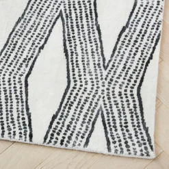 Nikki Chu - Zari Rug - Black -Home Decor Shop webimage 044101267 044101268 044101269 DTL