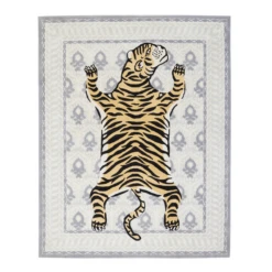 Nikki Chu - 8' X 10' Imani Rug - Grey 11 Nikki Chu - 8' X 10' Imani Rug - Grey -Home Decor Shop webimage 044125764 SIL