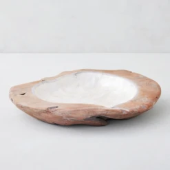 Organic Capiz Bowl -Home Decor Shop webimage 160611797 ALT2