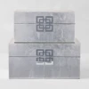 Ming Boxes - Set Of 2