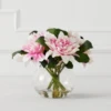 Dahlia In Glass - Blush