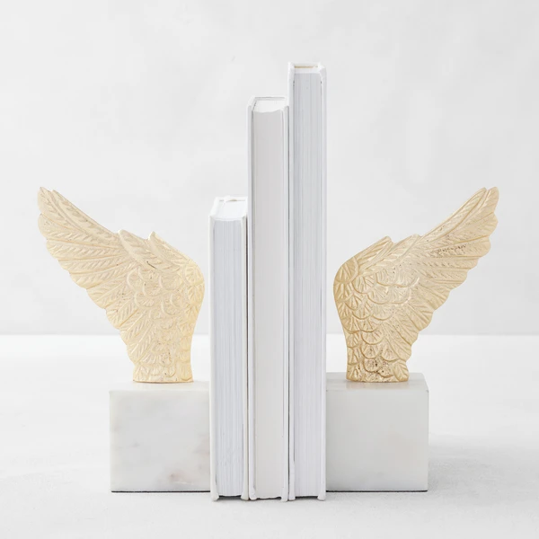 Angel Wings Bookends 3 Angel Wings Bookends