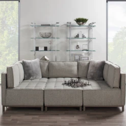 Faux Grass In Silver Pot -Home Decor Shop webimage 207540972a rv4 jpg