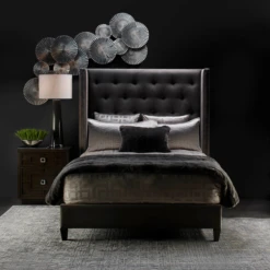 Faux Grass In Silver Pot -Home Decor Shop webimage 207540972a rv7 jpg