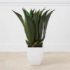 Faux Agave Bush With Square Pot -Home Decor Shop webimage 207903999 jpg