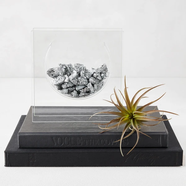 Geode Silver Fragments 3 Geode Silver Fragments