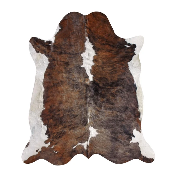 Augusto Hair On Cowhide Rug - Medium Brown 4 Augusto Hair On Cowhide Rug - Medium Brown - Image 2