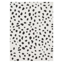 Nahla Rug - White/Black -Home Decor Shop webimage 620085042 jpg
