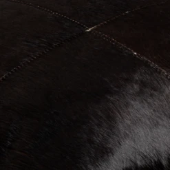 Carson Hair On Hide Pillow 20" - Black -Home Decor Shop webimage 620100506 DTL