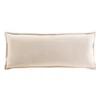 Long Velvet Lumbar Pillow - Light Beige -Home Decor Shop webimage 620721144 SIL