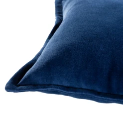 Long Velvet Lumbar Pillow - Navy -Home Decor Shop webimage 620721145 DTL2