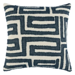 Zane Pillow 22" - Azul Blue