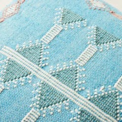 Arlo Pillow 18" - Turquoise -Home Decor Shop webimage 620877551 DTL