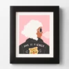 She Is Fierce Pink -Home Decor Shop webimage 630721088
