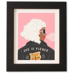 She Is Fierce Pink -Home Decor Shop webimage 630721088 SIL